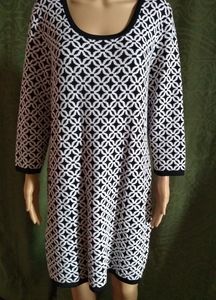 Michael Kors Black and White Dress